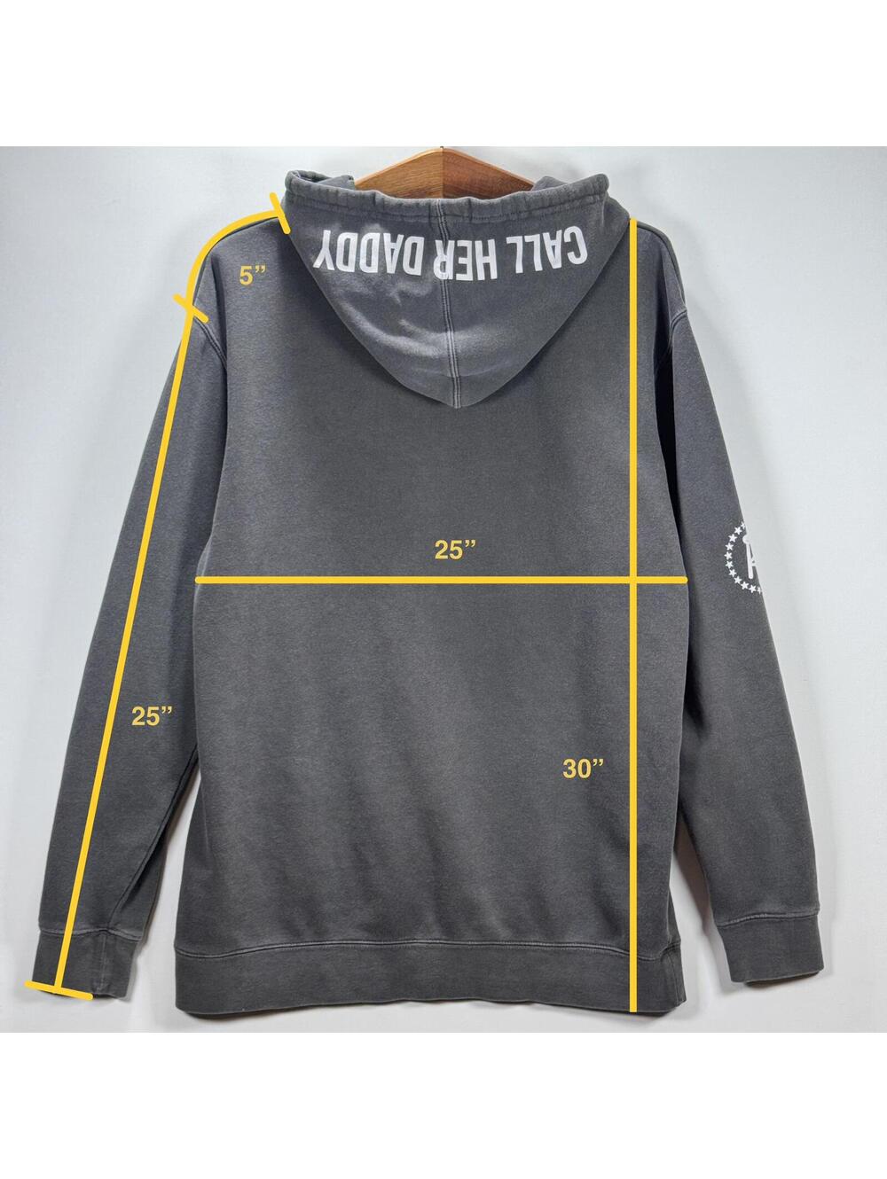 Call Her Daddy “I Am Unwell” Grey Hoodie - L - Picture 6 of 7